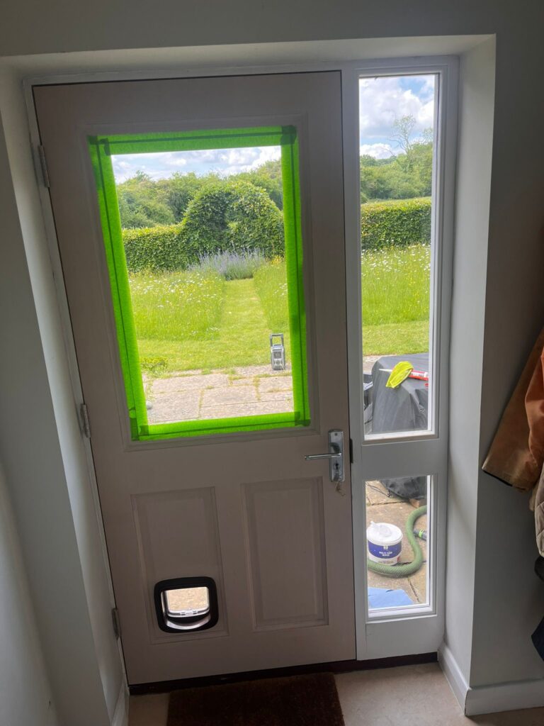 New Hardwood Door & Window Frame Repair - Kent