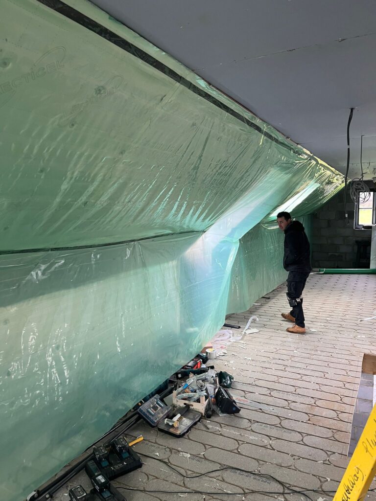First Fix For Out Studwork, Plasterboarding per Insulation - West Malling, Kent