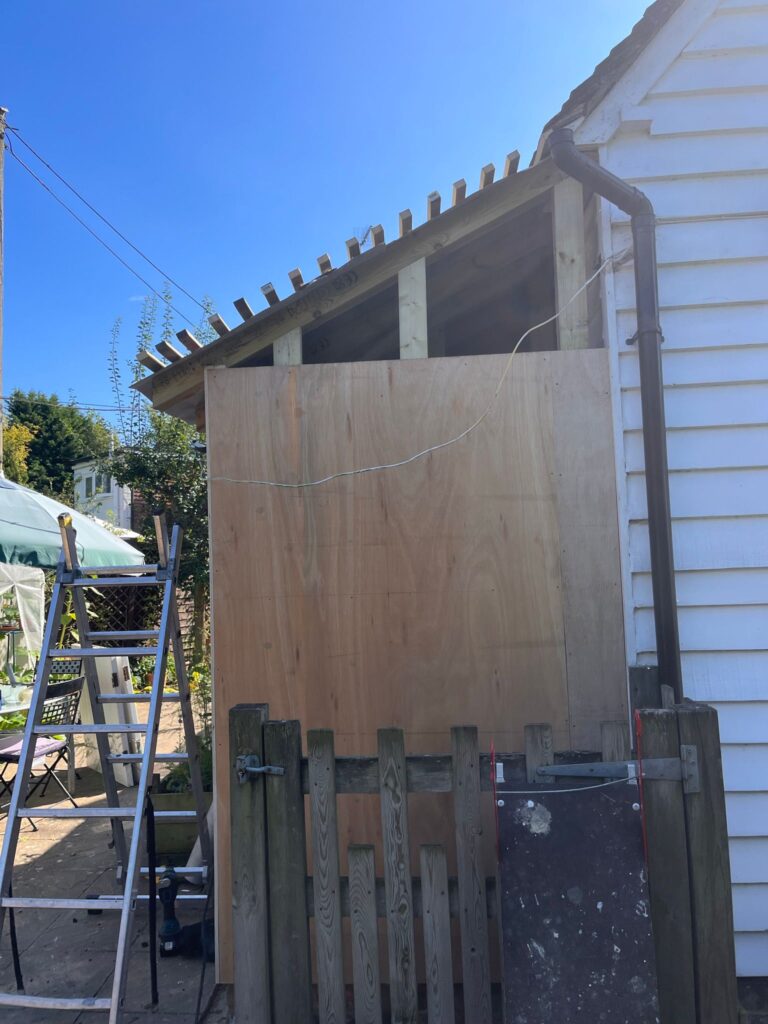 Timber Frame Extension to Listed House - Headcorn, Kent