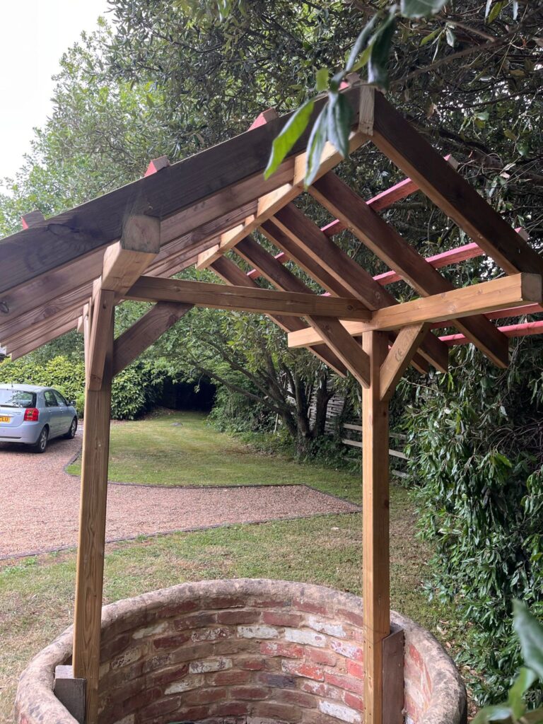 Well Roof Reconstruction, Front Stair Extension on Oast House - Hurst Green, East Sussex