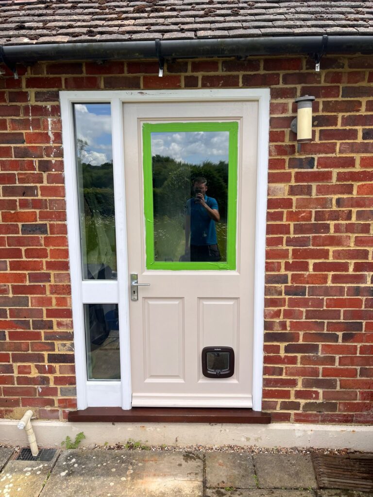 New Hardwood Door & Window Frame Repair - Kent
