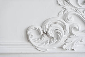 Intricate architectural mouldings